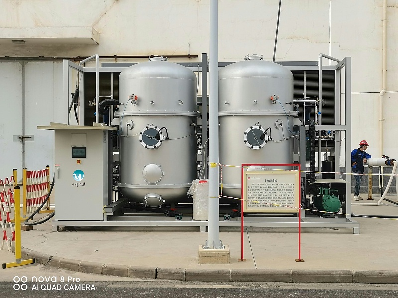 低溫蒸發(fā)器項(xiàng)目現(xiàn)場