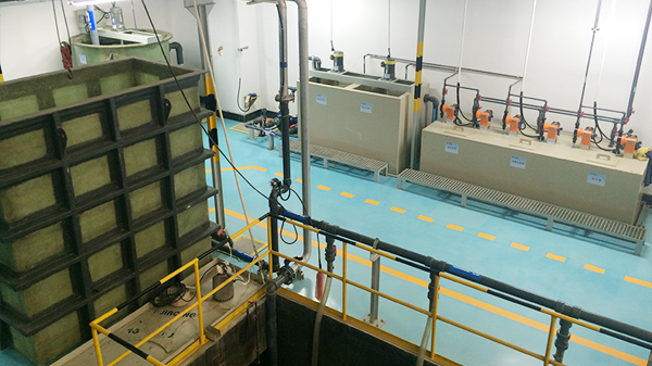 煙臺正海磁性材料廢水處理系統(tǒng)-水清木華案例