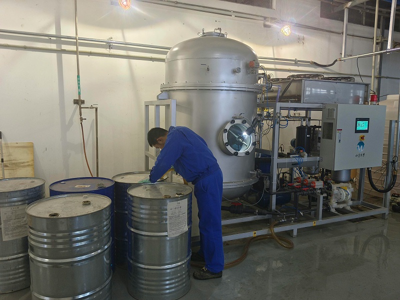 切削液低溫蒸發(fā)器項(xiàng)目現(xiàn)場